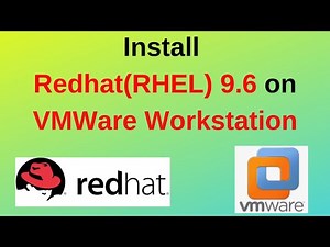 How to Download & Install Redhat(RHEL) Plow 9.6 on VMWare Workstation - Beginners Guide!