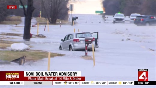 Water main break prompts Boil Water Advisory for multiple communities