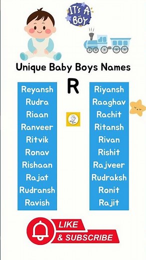 R Letter Baby Boy Names 🧸 | Beautiful & Modern Choices