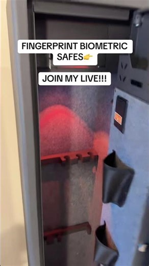 FINGERPRINT BIOMETRIC SAFES! LIVE RIGHT NOW! COME JOIN... #Shorts #brodysdailydeals