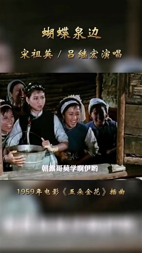 老电影五朵金花插曲蝴蝶泉边经典影视歌曲百听不厌的旋律好歌分享