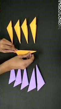 Wolf Claws paper play #shortsviral #viralvideos #origami #diy #paperclaws