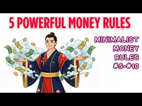 The FIRST 5 Minimalist Money Rules 💰 | 5 Simple Habits to Simplify, Save & Boost Your Wealth 🚀