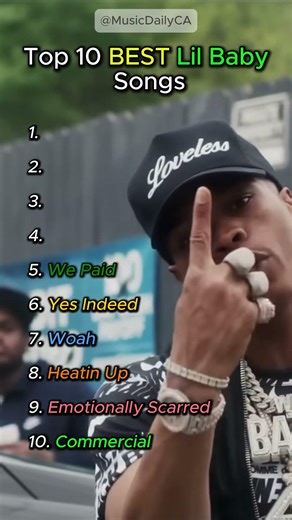 Top 10 BEST Lil Baby Songs!🔥