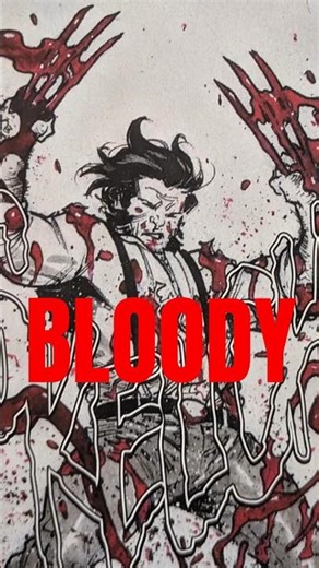 Logan leaves blood 🩸 everywhere