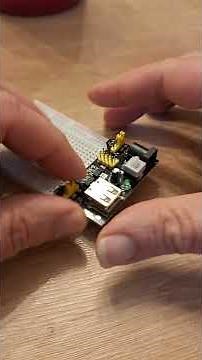 Placa de alimentação para protoboard HW-131#esp32 #arduino #aulaonline #aulas #prototipo #ideias