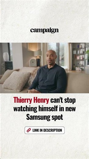 Thierry Henry can't stop watching himself in new Samsung spot #shorts