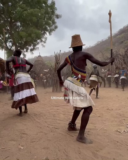 Traditional Lotuko Tribe Dance in South Sudan
