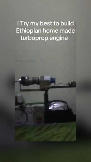 #ethiopian_tik_tok🇪🇹🇪🇹🇪🇹🇪🇹 #home #made #turboprop#engine