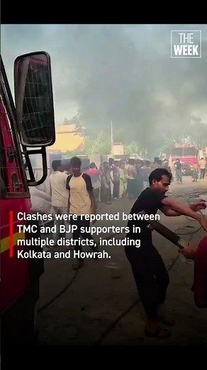Post-Poll violence in West Bengal leaves 4 dead