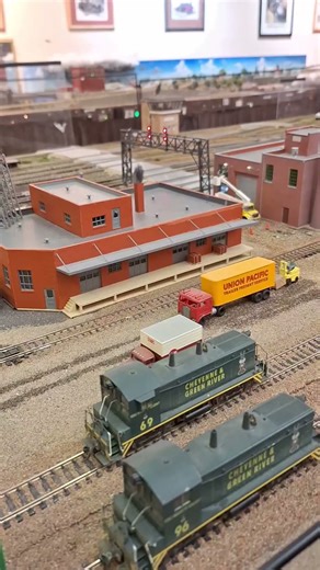 Sherman Hill model railroad display