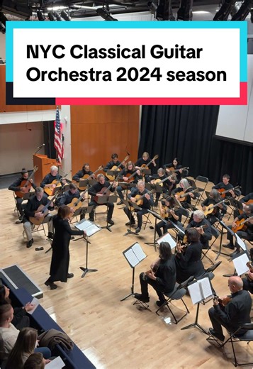 NYC Classical Guitar Orchestra Winter Concert 2024