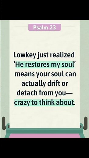 This Part of Psalm 23 Just Blew My Mind 😭🙏 #shortvideo #gospelmusic #psalm23