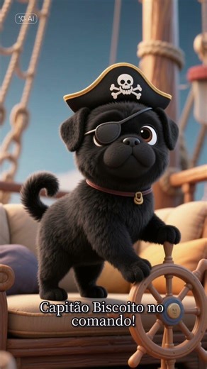 🏴‍☠️ É um navio pirata? 🐶💰 (Tesouro Secreto!)