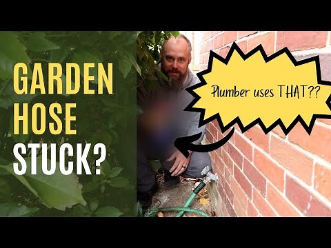 Easy Tip on How to Remove a Stuck Garden Hose from an Outside Faucet in 10 Secs