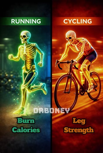 Running Vs Cycling | What Hppens To Your Body? #health #science #eercise #benefit #bodybuilding