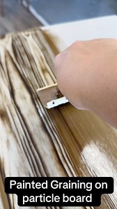 463K views · 4.7K reactions | Love doing this painted graining look on my tops when they aren’t real wood or have been damaged #paint #diy #homeimprovement #fypツ #woodworking | Rosie's Rustics | Facebook