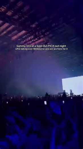 Prolific UKG and Bassline DJ Sammy Virji with his hit ‘Damager’ at a sold out PICA last night in Melbourne #sammyvirji #melb