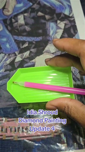 Idia Shroud Diamond Painting Update 4