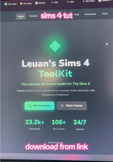 https://leuan.zeroauno.com/index.html it also works on ea app for me! if u have any problems you can ask in the dc server :) #sims4 #thesims4 #anadius #fyp #tutorial