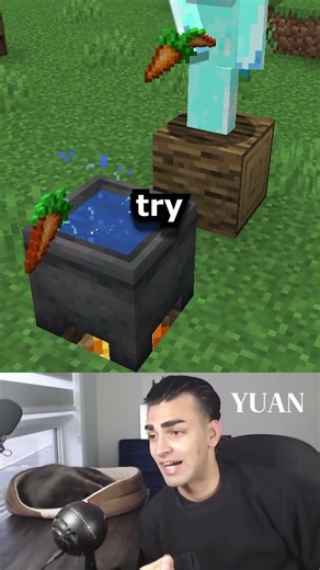 Upgrading Minecraft Cauldrons Kinda #Minecraft #mi