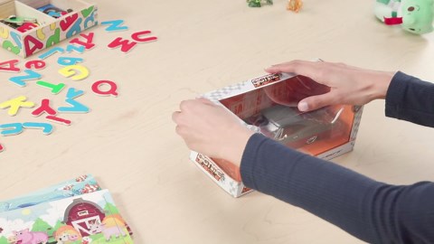 Jada Toys Big Time Muscle 1:24 1967 Chevy Impala SS Gray/Burgundy Die-cast Car, Toys for Kids and Adults