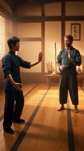 When Bruce Lee Teaches Chuck Norris Jeet Kune Do 😱