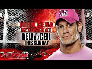 John Cena returns at Hell in a Cell - this Sunday on pay-per-view