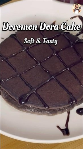 Doraemon’s Favourite Dora Cake 🍫 | Oreo Biscuit Dora Cake Recipe | Easy 10-Minute Dessert