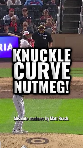 One of the filthiest pitches of the year by Matt Brash #baseball #pitching #pitchingninja