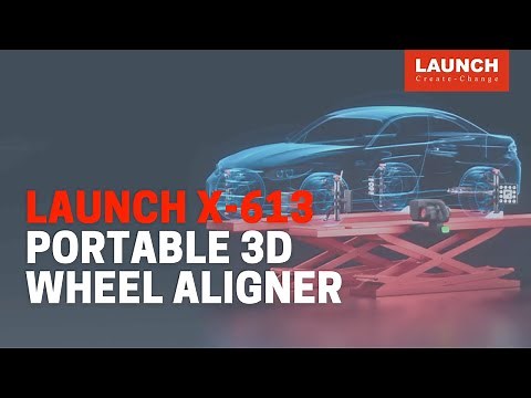 Introducing the X-613 Portable 3D Wheel Aligner | LAUNCH