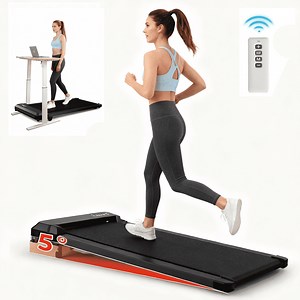 Walking Pad 2 in 1 for Walking and Jogging, Under Desk Treadmill for Home Office with Remote Control, Portable Walking Pad Treadmill Under Desk, LED Display,Black - Walmart.com