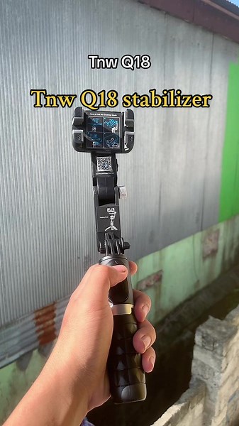 Tnw gimbal stabilizer Q18⁉️stabilizer hp face tracking #tnwq18 #2023dibuka