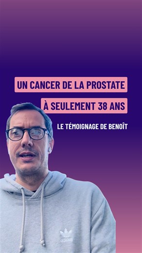 Dépist&vous - Prévention et Dépistage des cancers on Instagram: "À 38 ans, Benoît Chardonnet n’imaginait pas entendre ces mots : cancer de la prostate. Souvent associé aux hommes de plus de 50 ans, ce cancer peut pourtant toucher bien plus tôt — et le témoignage de Benoît en est la preuve. Dans cette vidéo, il partage son parcours, le choc de l’annonce, et l’importance d’une détection précoce. 📊 Quelques chiffres clés : - Le cancer de la prostate est le cancer le plus fréquent chez l’homme en F