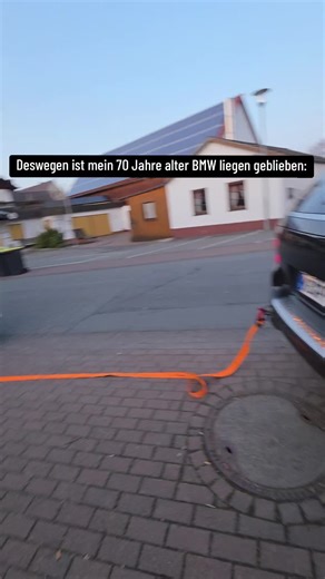 70 Jahre alter BMW: Ein Klassiker bleibt stehen