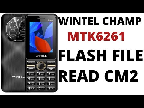 Wintel Champ (MTK6261) Flesh file read cm2 tool