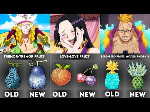 Old Vs New Devil Fruit Designs | One Piece
