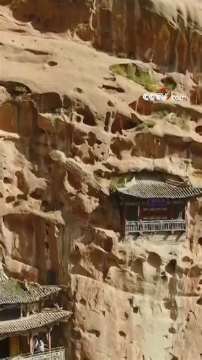 Mati Temple in Sunan, northwest China's Gansu Province has a history of more than 1,600 years. #SeeChina For more: https://english.cctv.com/ | CCTV