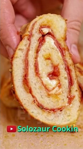 Homemade STROMBOLI from scratch | #shorts