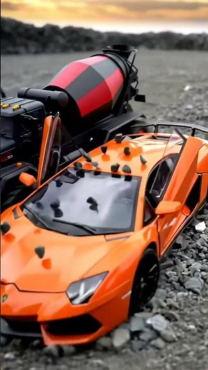 Epic Toy Car Crash Compilation! 💥 Cement Mixer vs. Luxury & Sports Cars