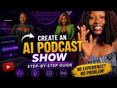 How I Created A Viral Podcast Show with one Image