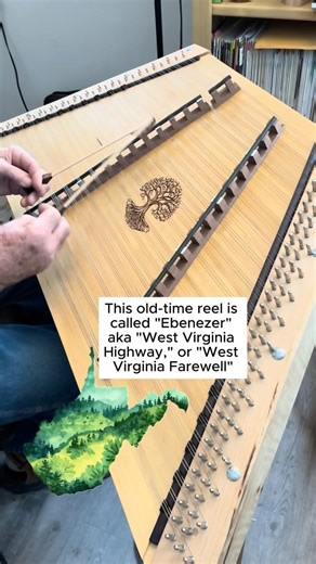THIS one is for West Virginia #hammereddulcimer