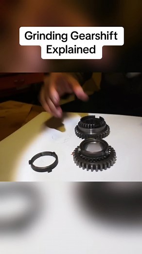 Grinding Gearshift Explained #automotive #mechanic #transmission