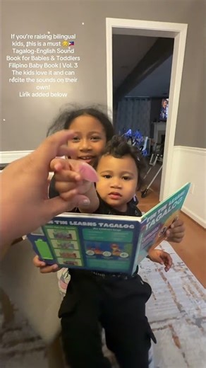 Let’s learn Tagalog songs #tagalog #singing #kidsbooks #bilingual #blasian #viral #filipino