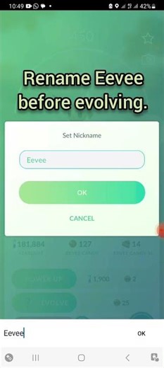This Eevee trick works only once