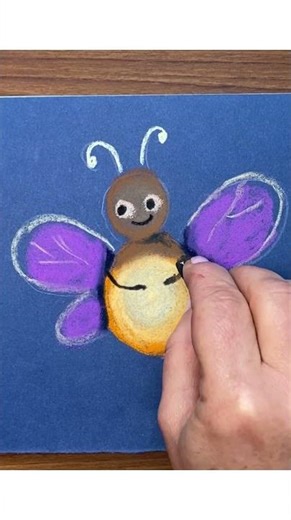 Drawing a magic firefly #drawing4kids #art #drawing #painting
