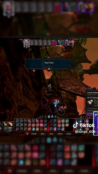 Add 2 lvls of fighter to get the action surge. Ton of damage before anyone else goes! #baldursgate3 #baldursgate3clip