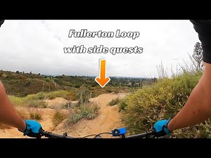 Fullerton Loop Bike Trail with side quests Fullerton CA - Orange County