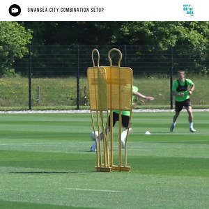 ⚽ This is a Combination setup that comes to us with thanks to Swansea City Football Club. For more training sessions: 🔗🔗 Access them at www.keepitonthedeck.com | Football Training Drills/Session Plans
