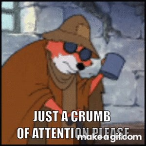 attention on Make a GIF